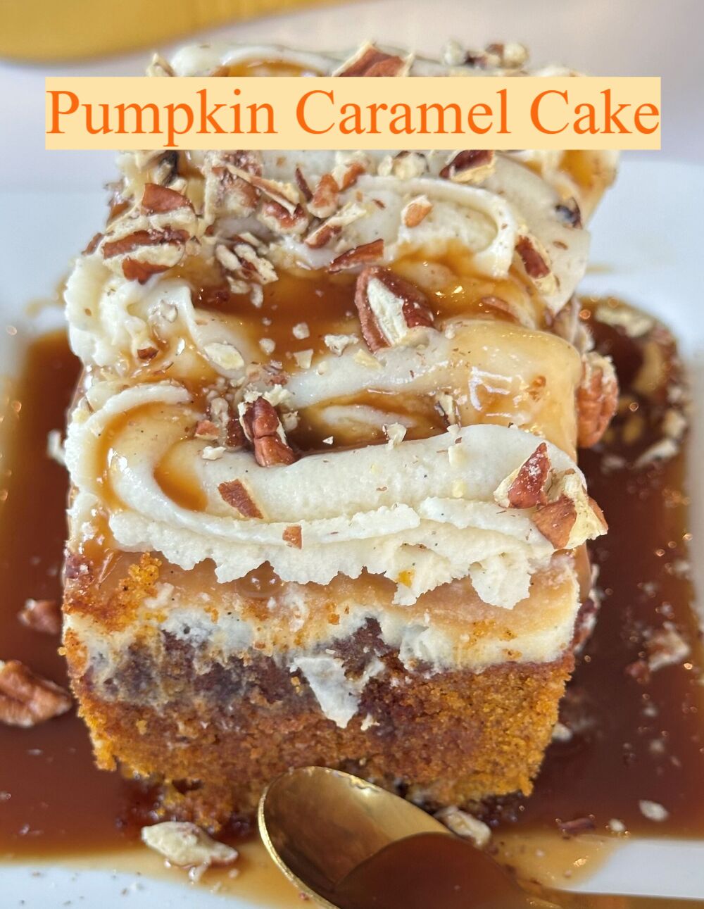 Pumpkin Caramel Cake